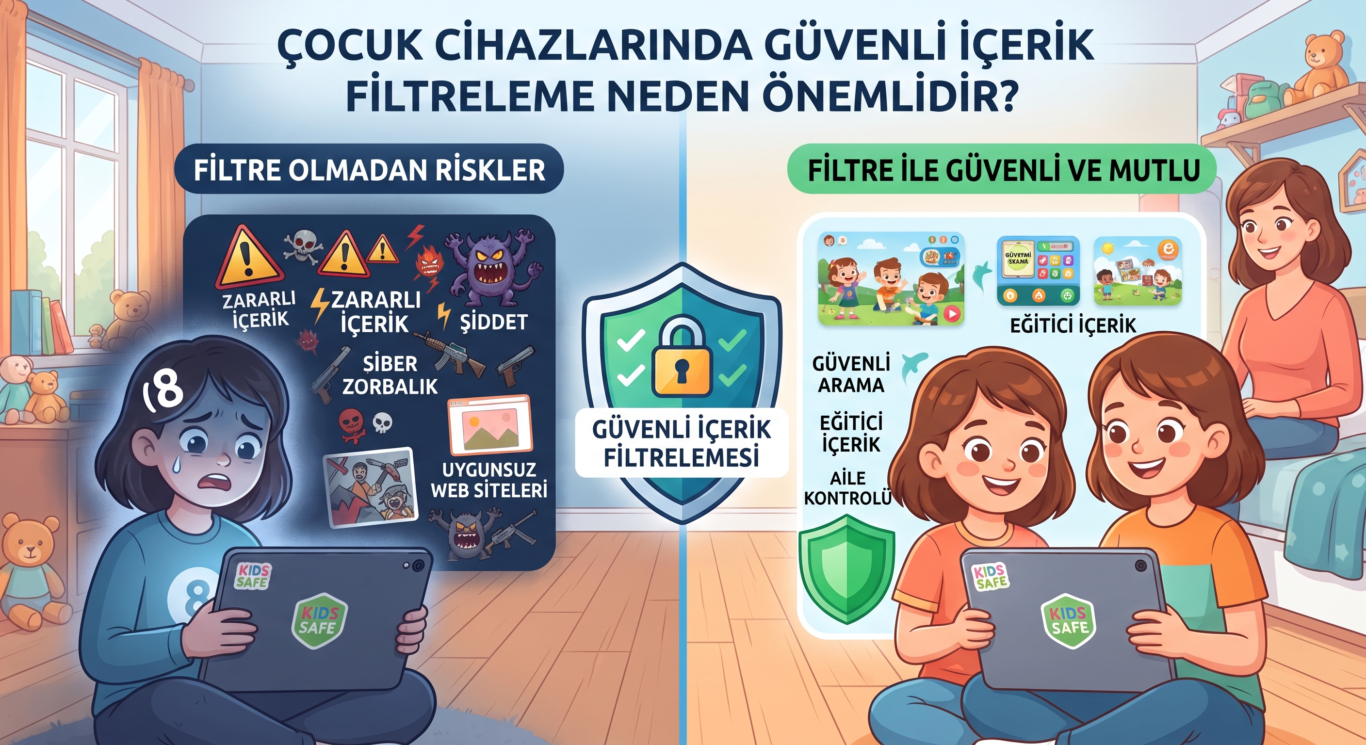 Why safe content filtering matters on children’s devices